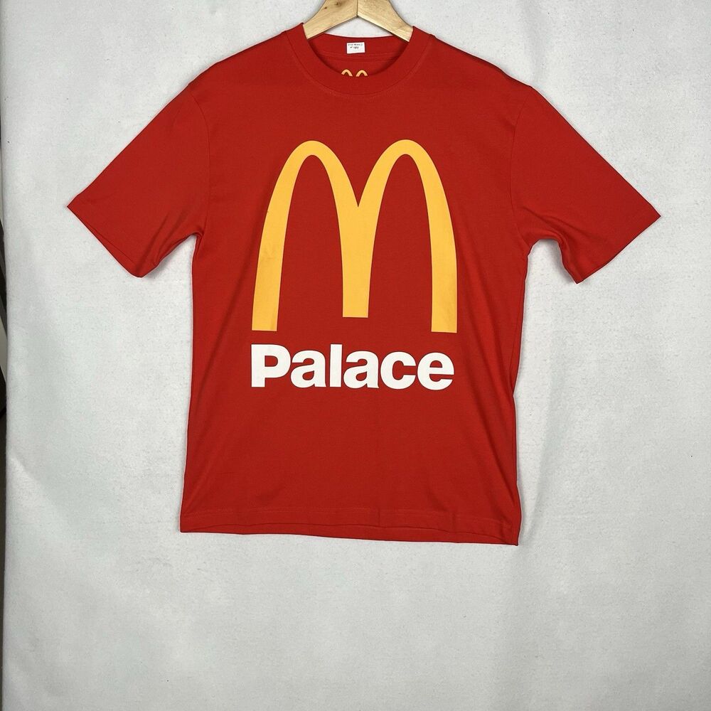 Palace x McDonald's Logo T-Shirt (Red) Size M